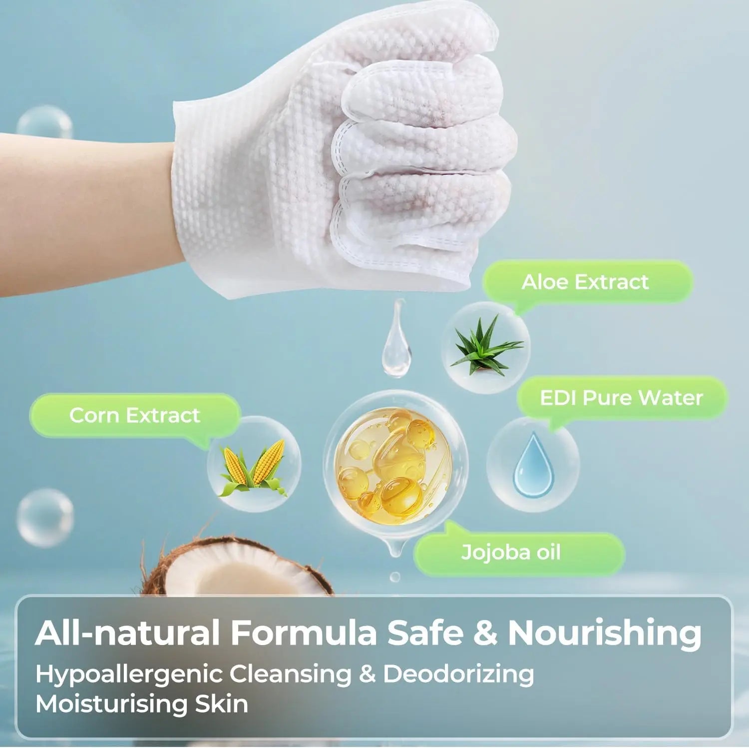 Say goodbye to messy bath times! 🐾✨ Check out our Pet Gloves & Wipes for easy grooming on-the-go! 🐶🐱 Hypoallergenic, moisturizing, and no rinse needed! Perfect for travel! 🧼✈️ #PetCare #GroomingEssentials