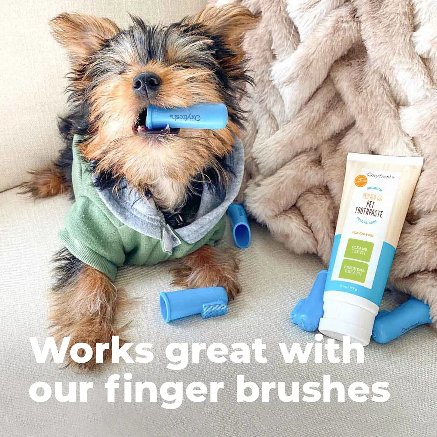 Say goodbye to plaque! 🐾✨ Discover the ultimate premium pet toothpaste for sparkling clean teeth! 🦷❤️ #PetCare #HealthyPets