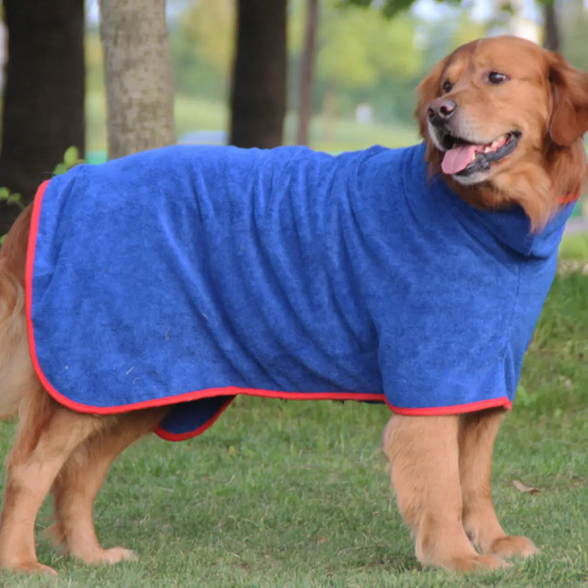 Quick-Dry Pet Bathrobe. Ideal for Cats Dogs