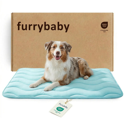 Beat the heat this summer! 🌞🐾 Check out our 30"x20" Dog Cooling Mat - perfect for large dogs and cats! Durable, portable, and made with thickened cool fiber for ultimate comfort. Ideal for indoor & outdoor fun! 💙 #PetCooling #SummerVibes