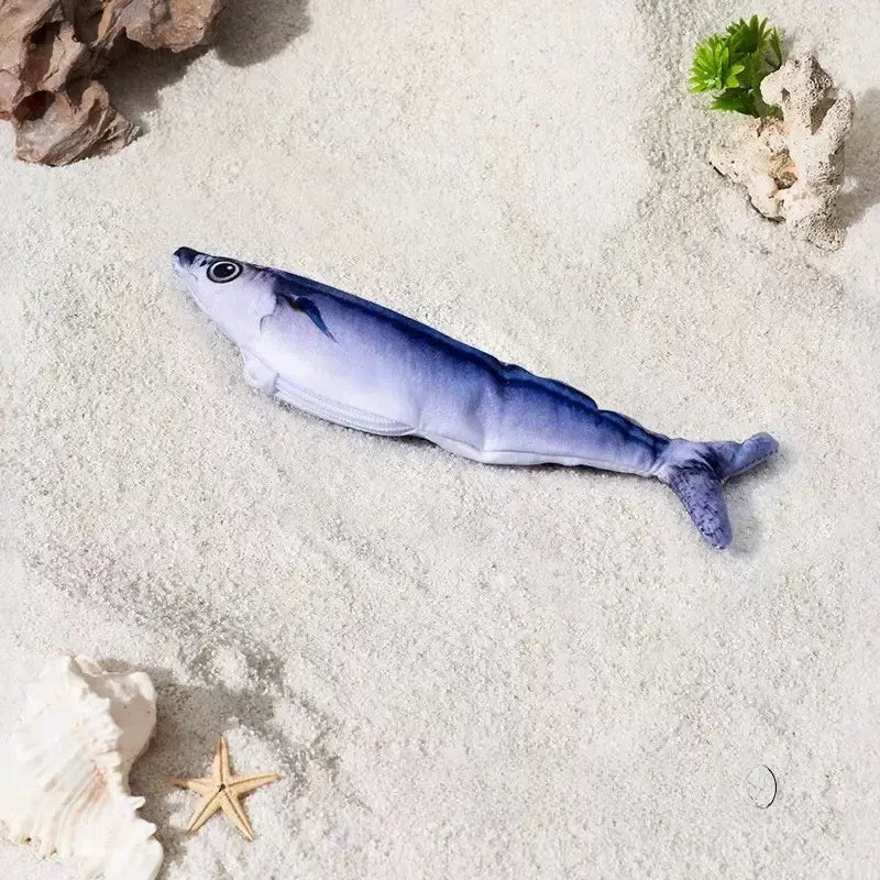 Ultra-Realistic Flopping Fish Cat Toys 3 Pack, Interactive Cat Toys for All Breeds
