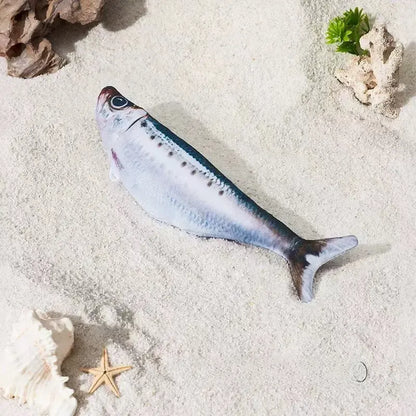 Ultra-Realistic Flopping Fish Cat Toys 3 Pack, Interactive Cat Toys for All Breeds